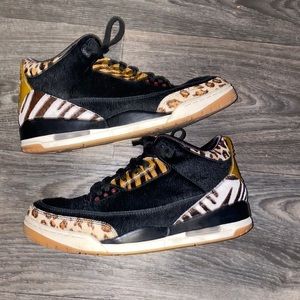 Retro Jordan Animal instinct 3s 🦓